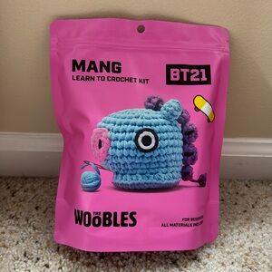 NIB Woobles BT21 Crochet Kit - Mang